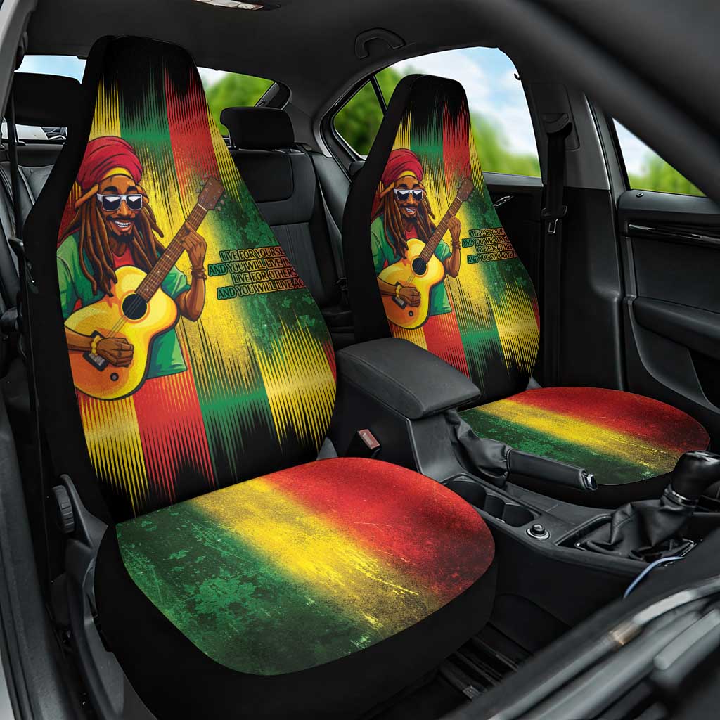 Honoring Reggae Legend Bob Birthday Car Seat Cover LT9 - Wonder Print Shop