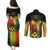 Honoring Reggae Legend Bob Birthday Couples Matching Puletasi and Long Sleeve Button Shirt LT9 - Wonder Print Shop