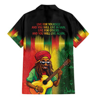 Honoring Reggae Legend Bob Birthday Family Matching Mermaid Dress and Hawaiian Shirt LT9 - Wonder Print Shop