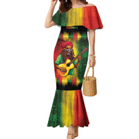 Honoring Reggae Legend Bob Birthday Family Matching Mermaid Dress and Hawaiian Shirt LT9 - Wonder Print Shop