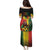 Honoring Reggae Legend Bob Birthday Family Matching Puletasi and Hawaiian Shirt - Wonder Print Shop