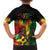 Honoring Reggae Legend Bob Birthday Family Matching Short Sleeve Bodycon Dress and Hawaiian Shirt - Wonder Print Shop