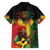 Honoring Reggae Legend Bob Birthday Family Matching Summer Maxi Dress and Hawaiian Shirt - Wonder Print Shop