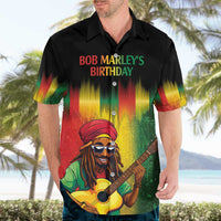 Honoring Reggae Legend Bob Birthday Hawaiian Shirt - Wonder Print Shop