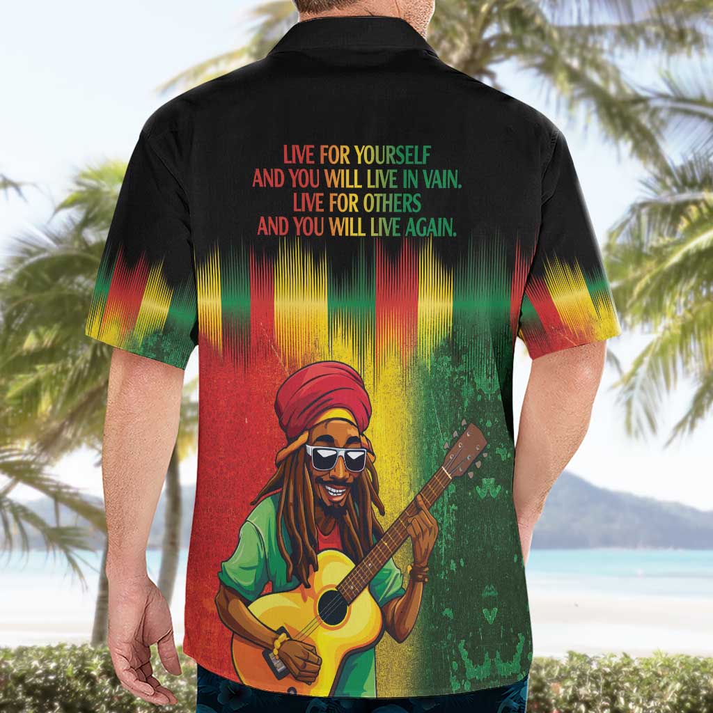 Honoring Reggae Legend Bob Birthday Hawaiian Shirt - Wonder Print Shop