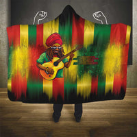 Honoring Reggae Legend Bob Birthday Hooded Blanket