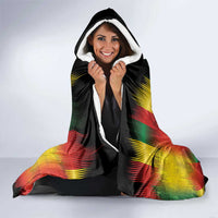 Honoring Reggae Legend Bob Birthday Hooded Blanket