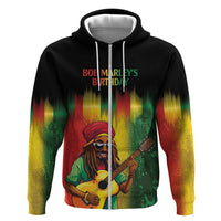 Honoring Reggae Legend Bob Birthday Hoodie - Wonder Print Shop