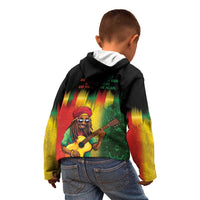 Honoring Reggae Legend Bob Birthday Kid Hoodie - Wonder Print Shop