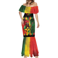 Honoring Reggae Legend Bob Birthday Mermaid Dress - Wonder Print Shop