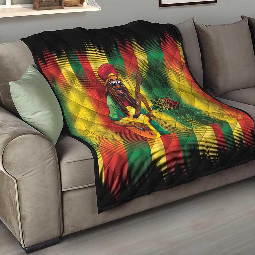 Honoring Reggae Legend Bob Birthday Quilt - Wonder Print Shop
