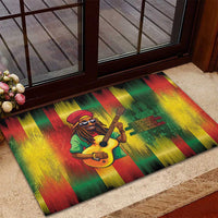 Honoring Reggae Legend Bob Birthday Rubber Doormat - Wonder Print Shop