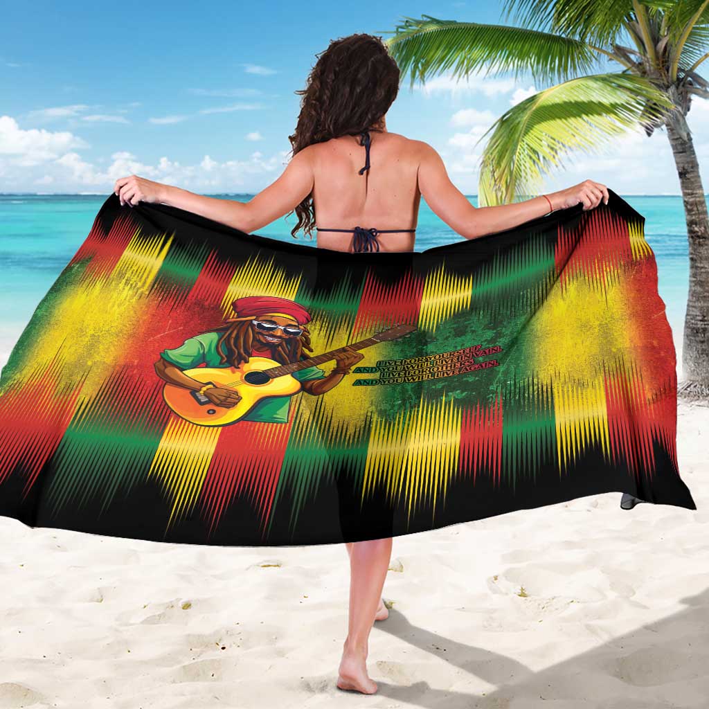 Honoring Reggae Legend Bob Birthday Sarong - Wonder Print Shop