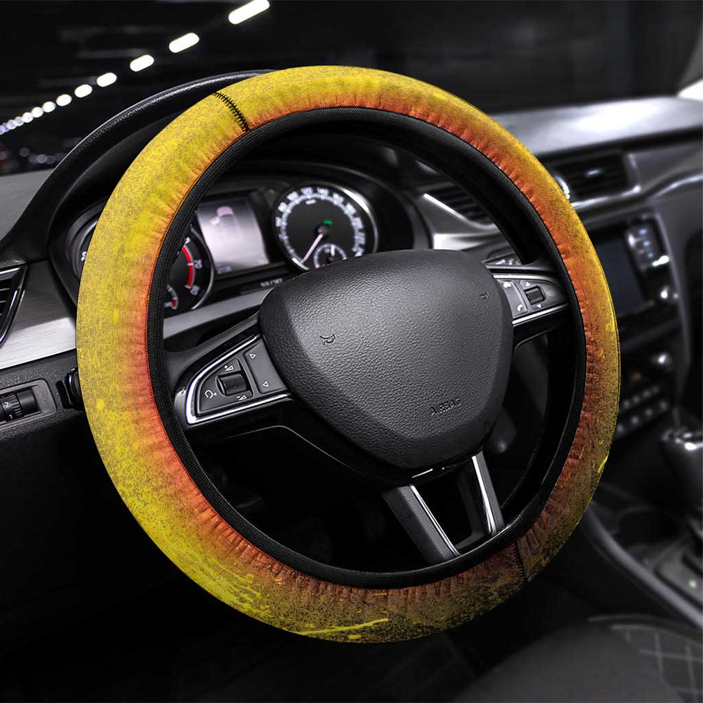 Honoring Reggae Legend Bob Birthday Steering Wheel Cover - Wonder Print Shop