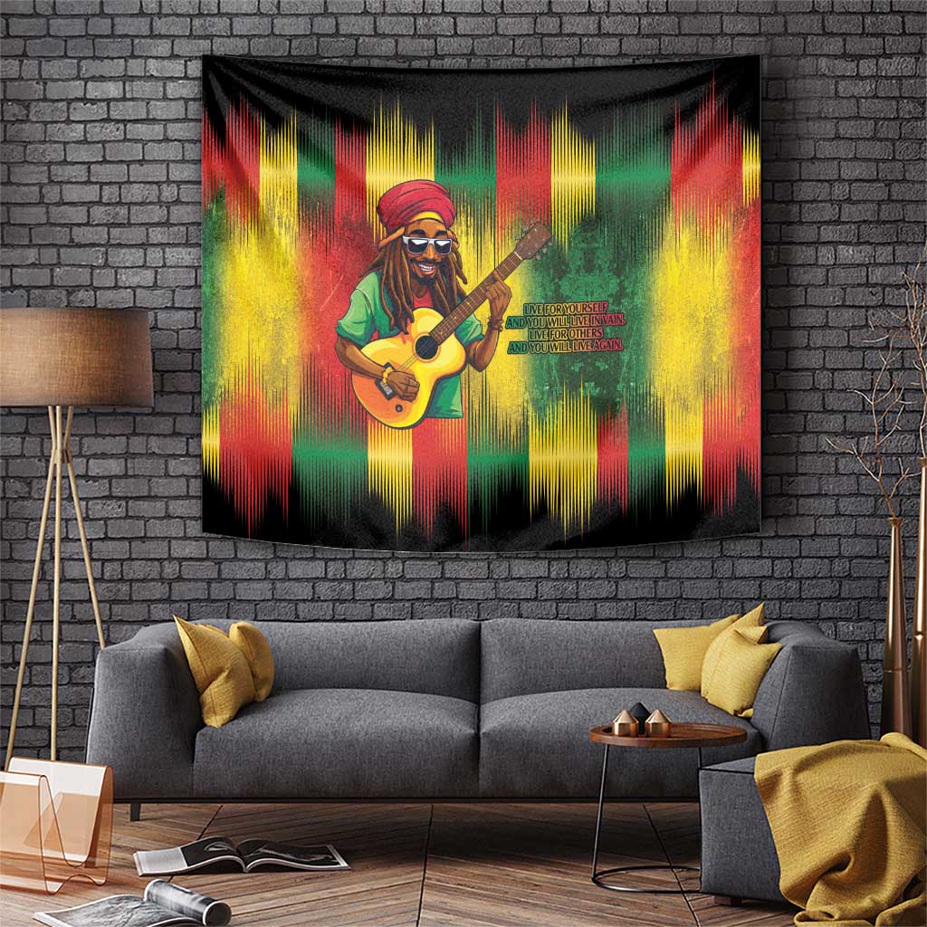 Honoring Reggae Legend Bob Birthday Tapestry - Wonder Print Shop