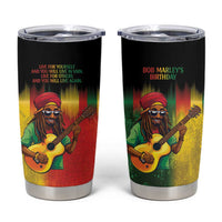 Honoring Reggae Legend Bob Birthday Tumbler Cup - Wonder Print Shop