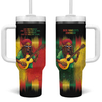Honoring Reggae Legend Bob Birthday Tumbler With Handle - Wonder Print Shop