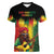 Honoring Reggae Legend Bob Birthday Women V-Neck T-Shirt - Wonder Print Shop