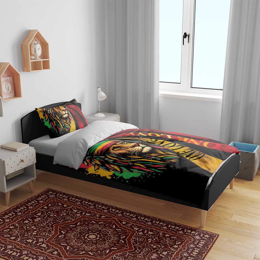 Jamaica Rastafarian Lion One Love Bedding Set LT9 - Wonder Print Shop