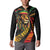 Jamaica Rastafarian Lion One Love Button Sweatshirt LT9 - Wonder Print Shop