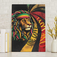 Jamaica Rastafarian Lion One Love Canvas Wall Art LT9 - Wonder Print Shop