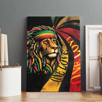 Jamaica Rastafarian Lion One Love Canvas Wall Art LT9 - Wonder Print Shop