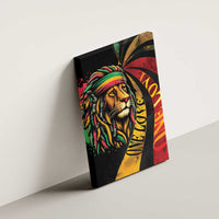 Jamaica Rastafarian Lion One Love Canvas Wall Art LT9 - Wonder Print Shop