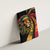 Jamaica Rastafarian Lion One Love Canvas Wall Art LT9 - Wonder Print Shop