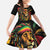 Jamaica Rastafarian Lion One Love Family Matching Long Sleeve Bodycon Dress and Hawaiian Shirt LT9 - Wonder Print Shop