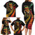 Jamaica Rastafarian Lion One Love Family Matching Long Sleeve Bodycon Dress and Hawaiian Shirt LT9 - Wonder Print Shop