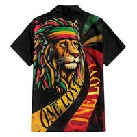 Jamaica Rastafarian Lion One Love Family Matching Long Sleeve Bodycon Dress and Hawaiian Shirt LT9 - Wonder Print Shop