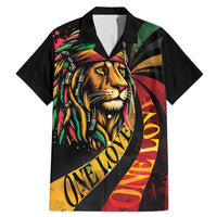 Jamaica Rastafarian Lion One Love Family Matching Mermaid Dress and Hawaiian Shirt LT9 - Wonder Print Shop
