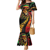 Jamaica Rastafarian Lion One Love Family Matching Mermaid Dress and Hawaiian Shirt LT9 - Wonder Print Shop