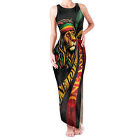 Jamaica Rastafarian Lion One Love Family Matching Tank Maxi Dress and Hawaiian Shirt - Wonder Print Shop