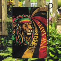 Jamaica Rastafarian Lion One Love Garden Flag - Wonder Print Shop
