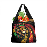 Jamaica Rastafarian Lion One Love Grocery Bag