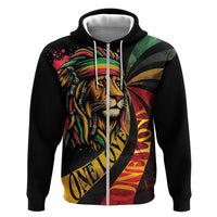 Jamaica Rastafarian Lion One Love Hoodie - Wonder Print Shop