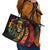 Jamaica Rastafarian Lion One Love Leather Tote Bag - Wonder Print Shop