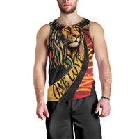 Jamaica Rastafarian Lion One Love Men Tank Top - Wonder Print Shop