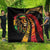 Jamaica Rastafarian Lion One Love Quilt - Wonder Print Shop