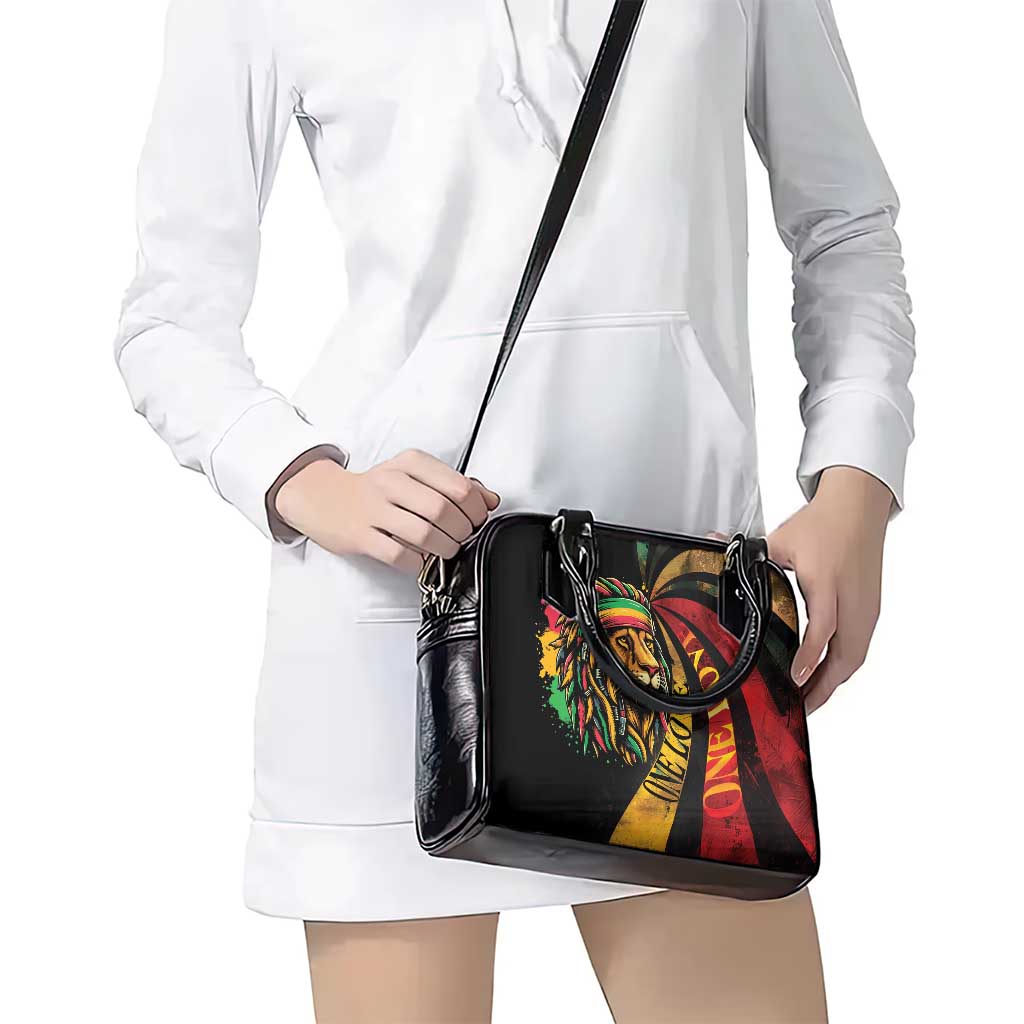 Jamaica Rastafarian Lion One Love Shoulder Handbag