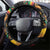 Jamaica Rastafarian Lion One Love Steering Wheel Cover - Wonder Print Shop