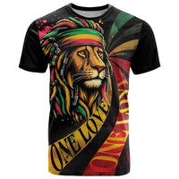 Jamaica Rastafarian Lion One Love T Shirt - Wonder Print Shop