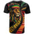 Jamaica Rastafarian Lion One Love T Shirt - Wonder Print Shop