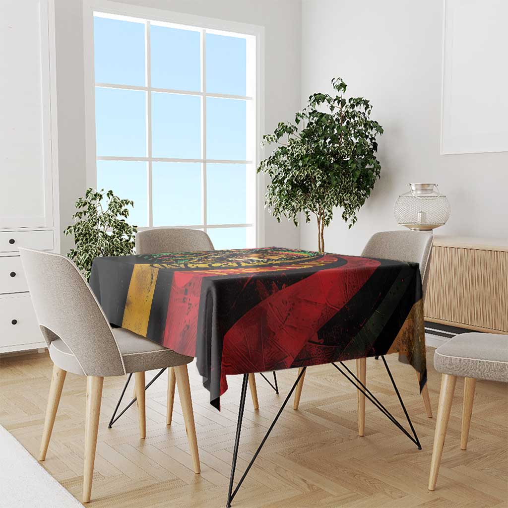Jamaica Rastafarian Lion One Love Tablecloth - Wonder Print Shop