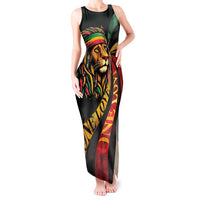 Jamaica Rastafarian Lion One Love Tank Maxi Dress - Wonder Print Shop