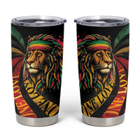 Jamaica Rastafarian Lion One Love Tumbler Cup - Wonder Print Shop