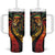 Jamaica Rastafarian Lion One Love Tumbler With Handle - Wonder Print Shop