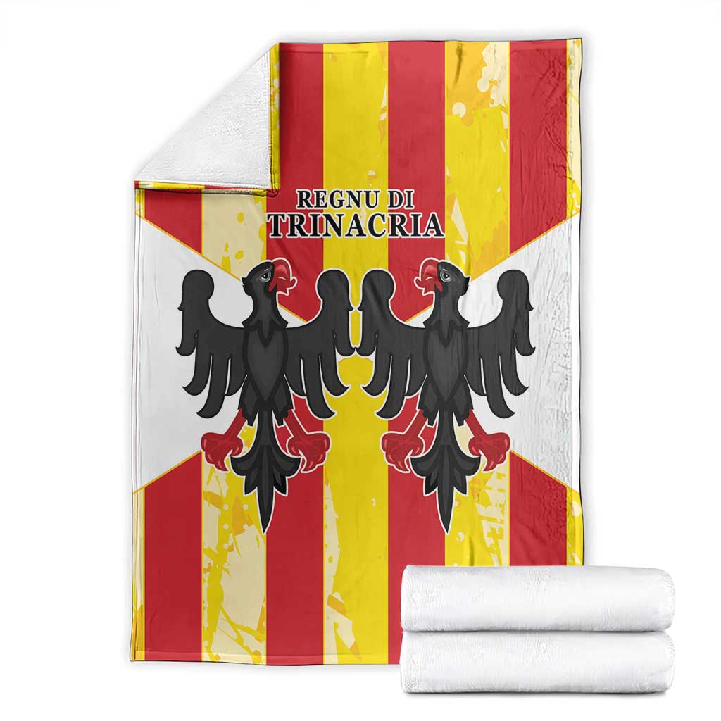 Kingdom of Trinacria Blanket Est 1282 Animus Tuus Dominus