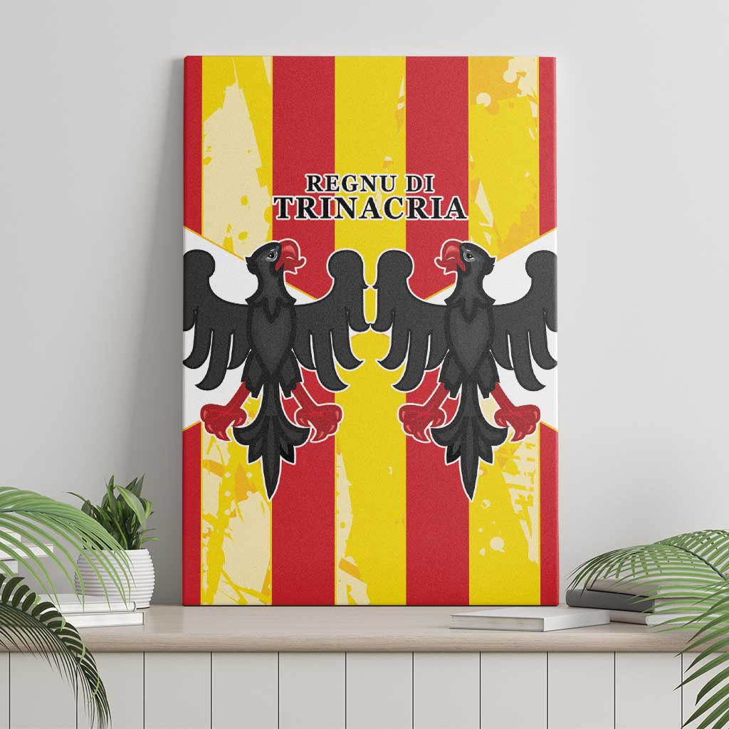Kingdom of Trinacria Canvas Wall Art Est 1282 Animus Tuus Dominus LT9 - Wonder Print Shop